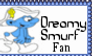 Dreamy Smurf Fan Stamp