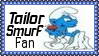 Tailor Smurf Fan Stamp