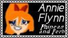 Phineas+Ferb Annie Flynn Stamp by dA--bogeyman