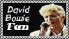 David Bowie Fan Stamp