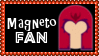 Marvel Comics Magneto Fan Stamp by dA--bogeyman