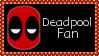 Marvel Comics Deadpool Fan Stamp