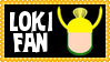 Marvel Comics Loki Fan Stamp