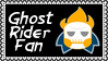 Marvel Comics Ghost Rider Fan Stamp