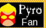 Marvel Comics Pyro Fan Stamp