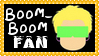 Marvel Comics Boom-Boom Fan Stamp