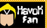 Marvel Comics Havok Fan Stamp