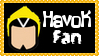 Marvel Comics Havok Fan Stamp