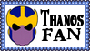 Marvel Comics Thanos Fan Stamp by dA--bogeyman