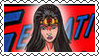 DC Cover Art Wonder Woman Stamp