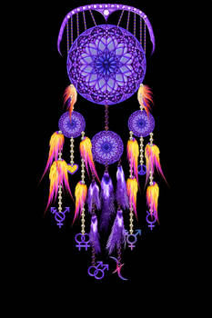 LGBT Dreamcatcher (blacklight)