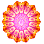 Feminine Flower Mandala by surreal1st1cp1llow