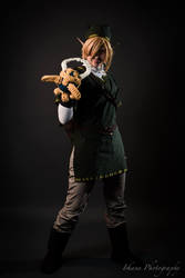 Link cosplay with Beetle