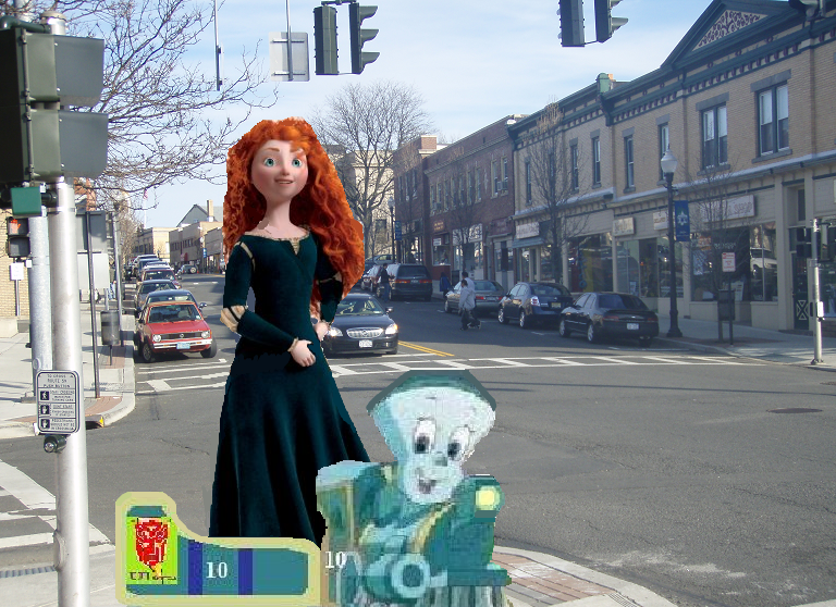 Tillie and Merida in Suffern