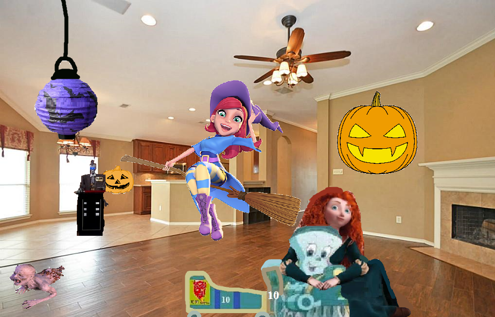 Halloween room