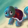 Squirtle On The Beach