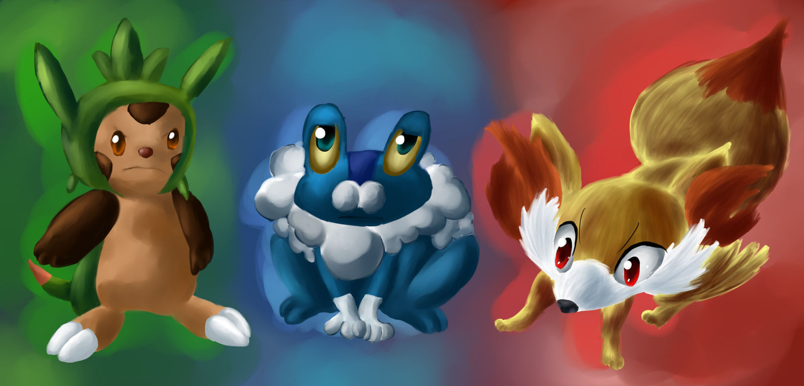 Pokemon X / Y Starters