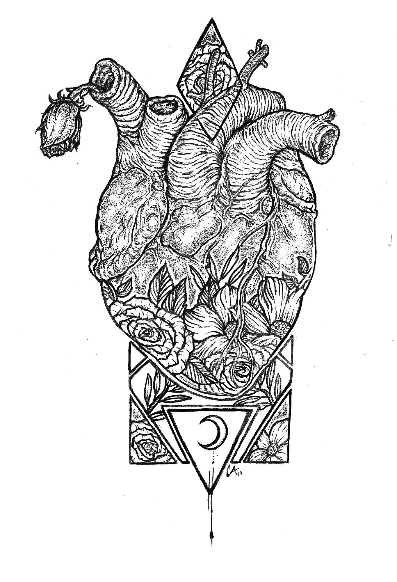 commission Tattoo design by Goodheartedgrim on DeviantArt