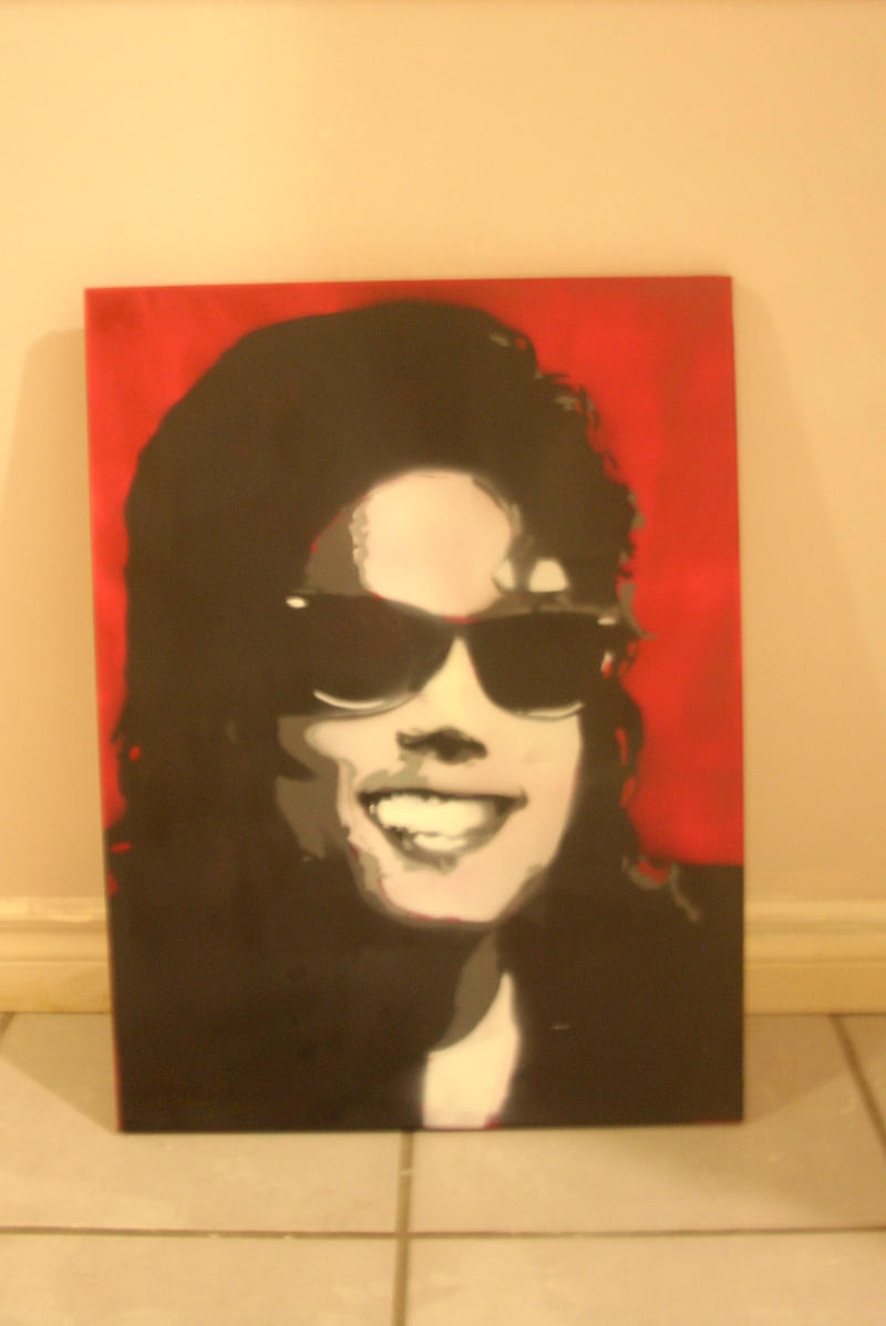 Michael Jackson painting