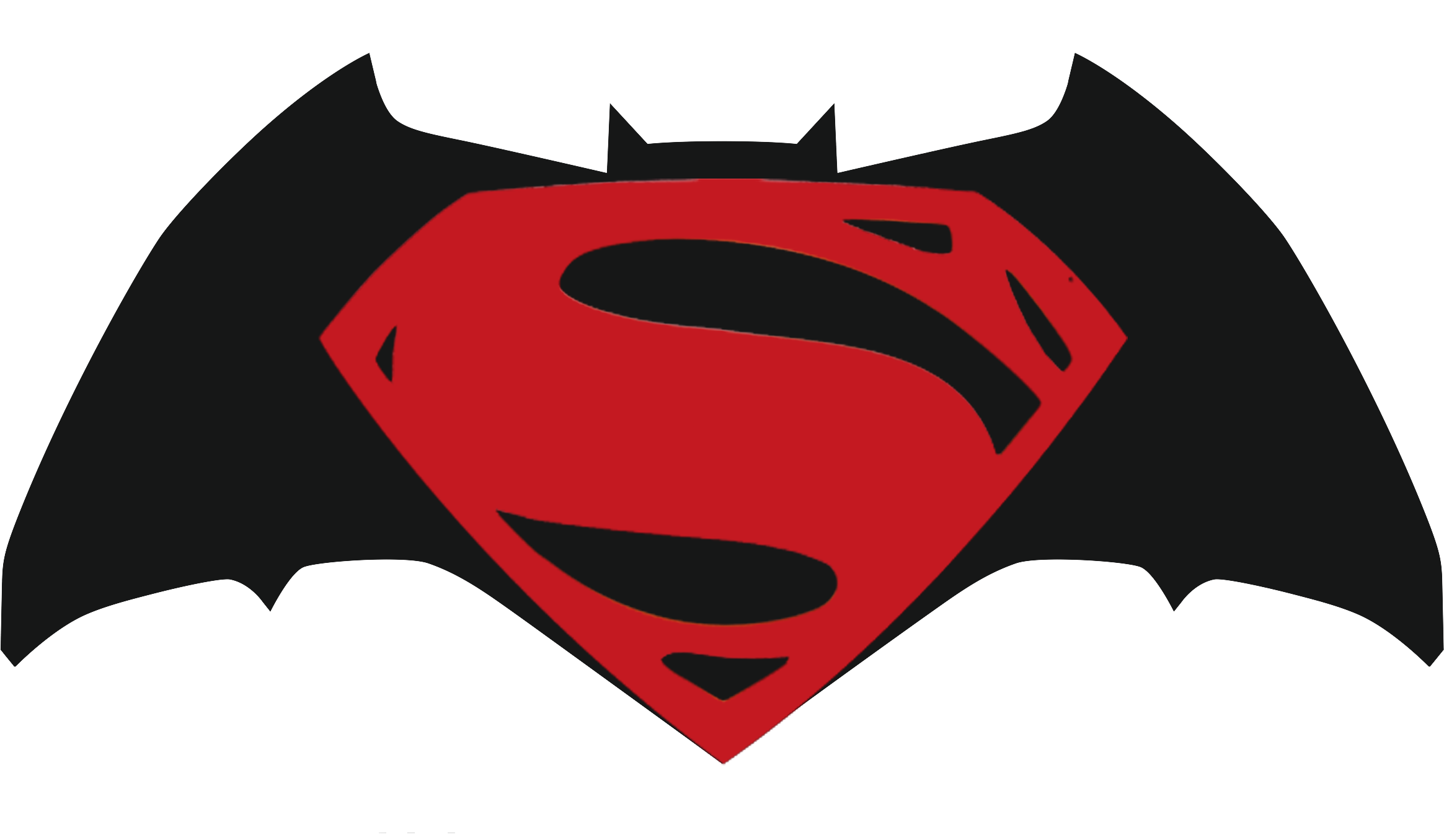 Batman V Superman Logo Minimalist by Movies-of-yalli on DeviantArt