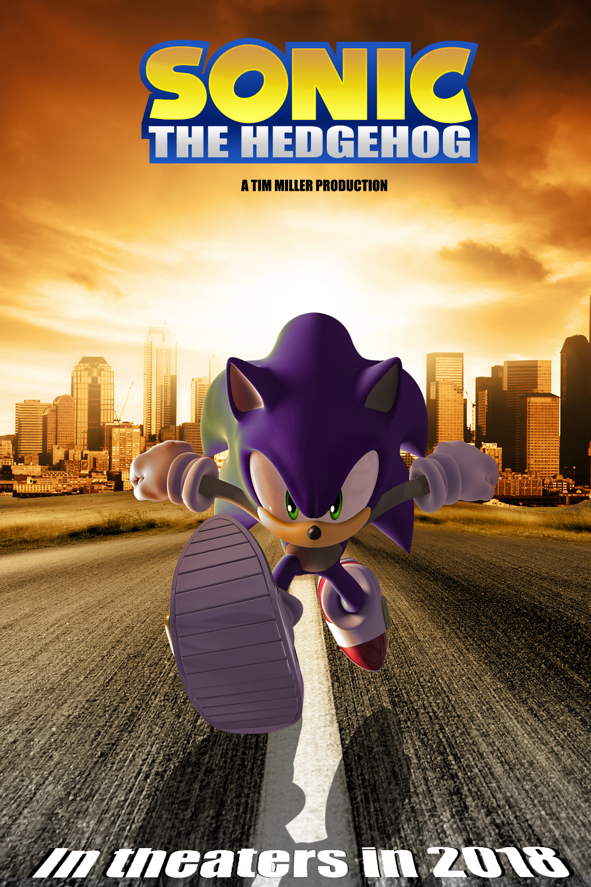 Sonic the Hedgehog (2020) fan poster by Soufyan1997 on DeviantArt
