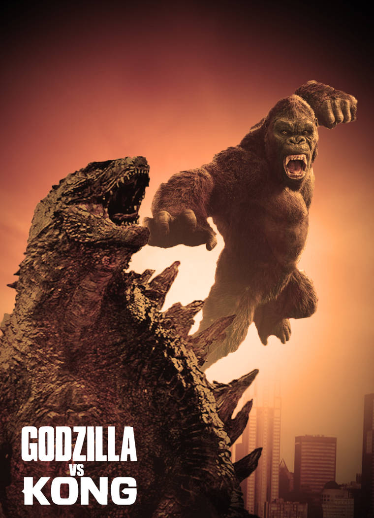 Godzilla Vs Kong Poster (fan Made) by Movies-of-yalli on ...