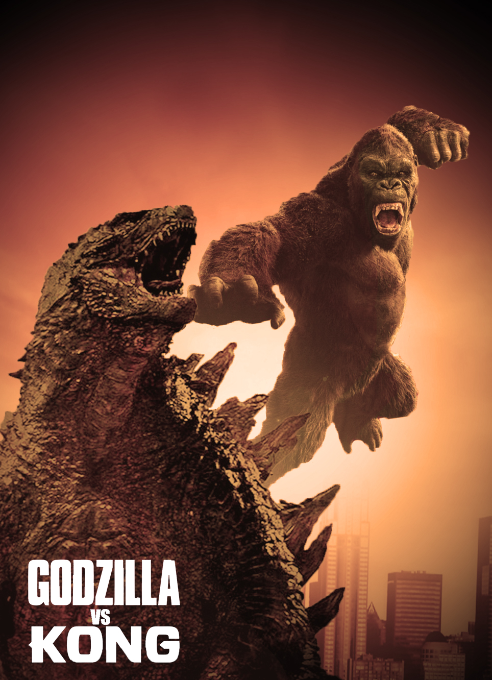 Godzilla Vs Kong Poster (fan Made)