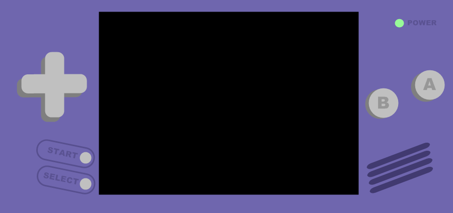 Console Series: Gameboy Advanced Template by boogacatt on DeviantArt