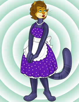 Hausfrau Meo Meow (Art by Hornbuckle)