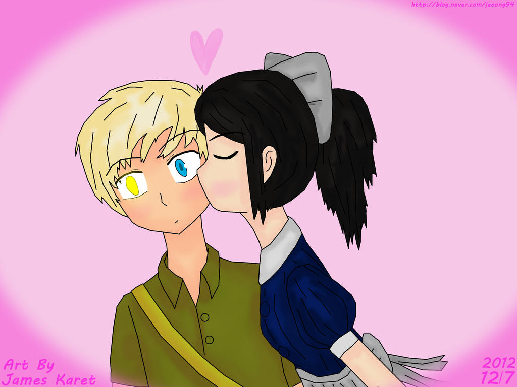 Python Kiss Jamieart Kiss... (painted) by JamesKaret on DeviantArt