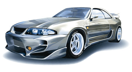 Nissan Skyline Drawing