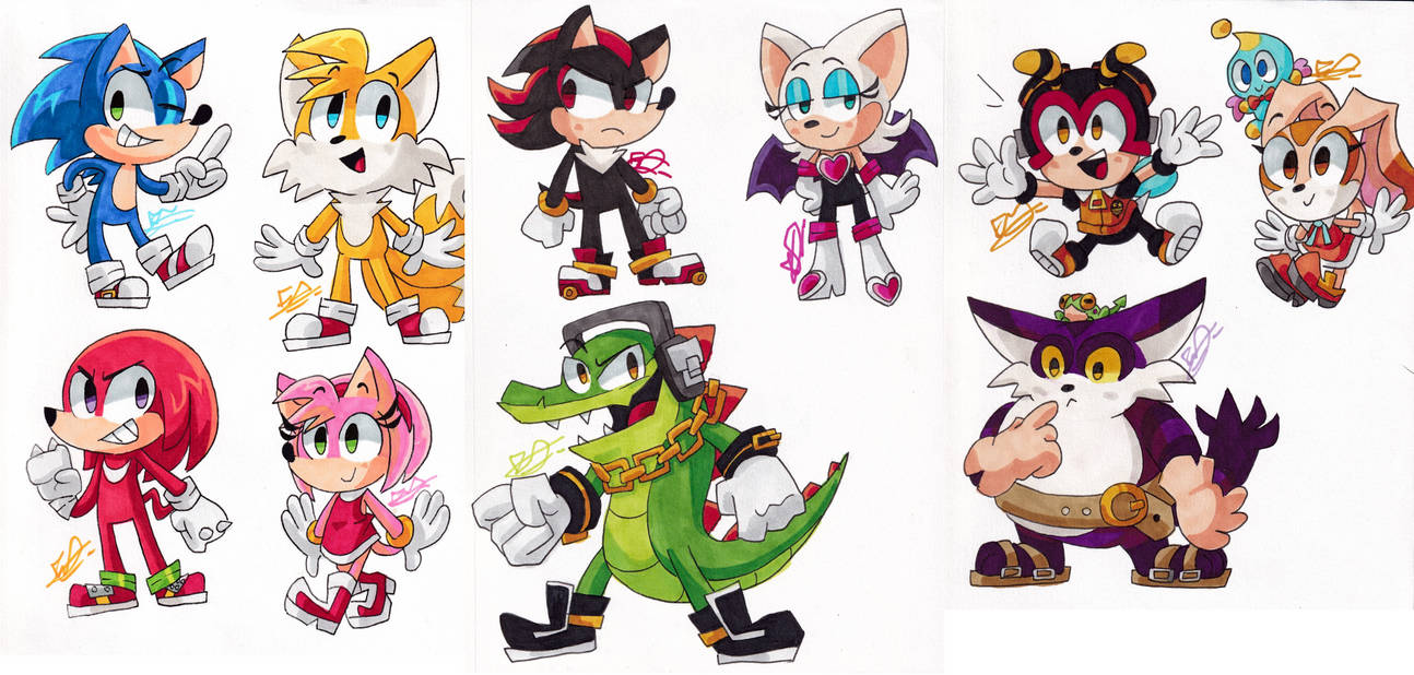 Sanic Variants Sanic! (part 1) by fuchsia-neko on DeviantArt