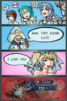 Feh comic: The Voice Lines of Bridal Belonging