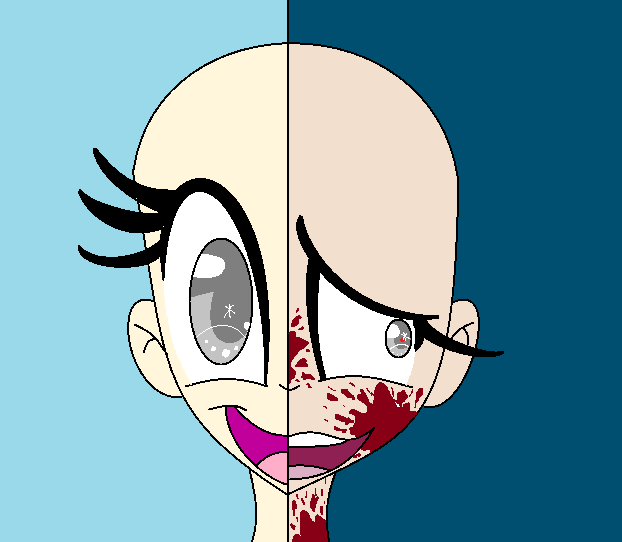 Crazy Anime Girl Base