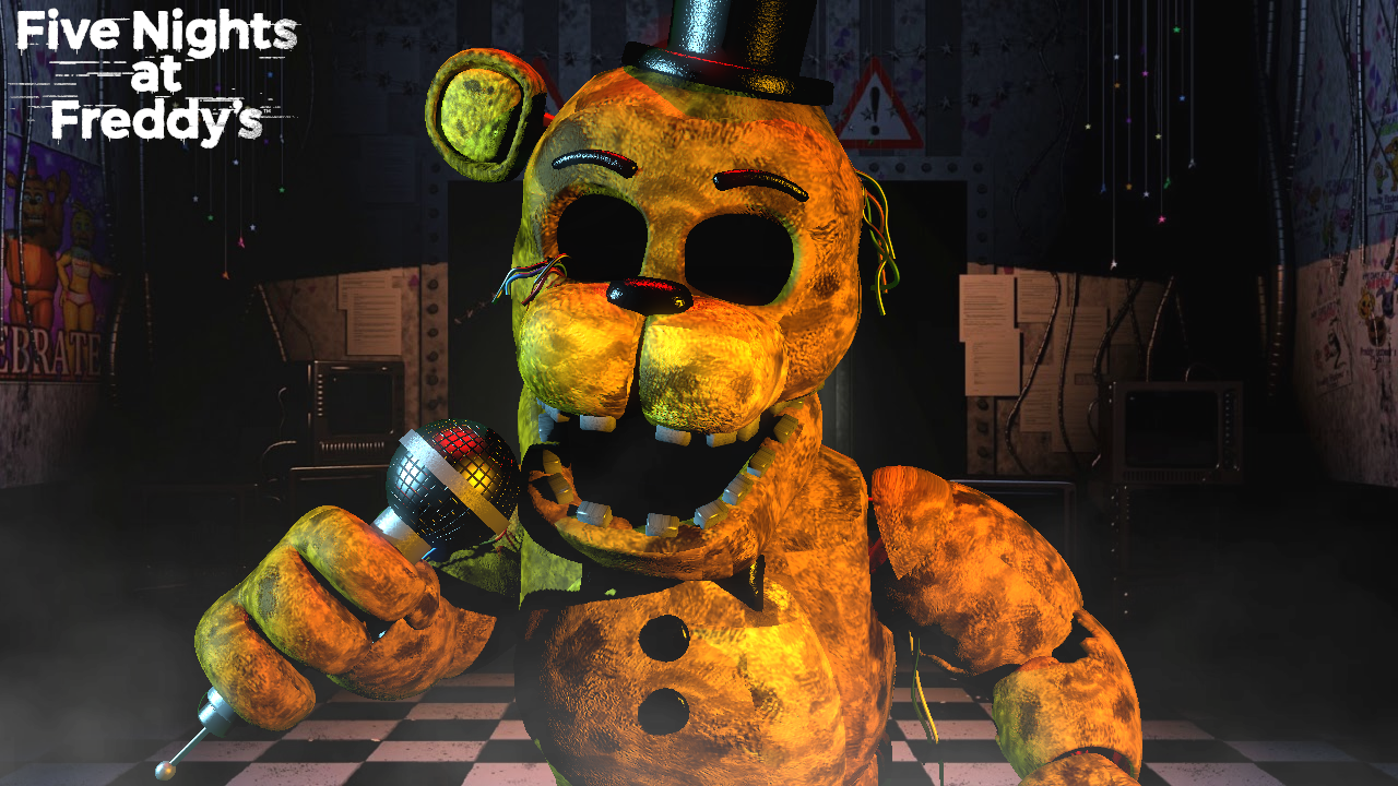 Fixed Withered Golden Freddy (EDIT) by b0iman69 on DeviantArt