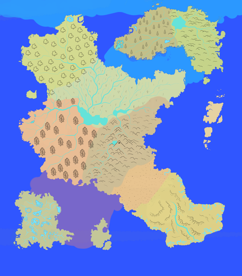 Map of Terrain by PseudofelisCorvus on DeviantArt