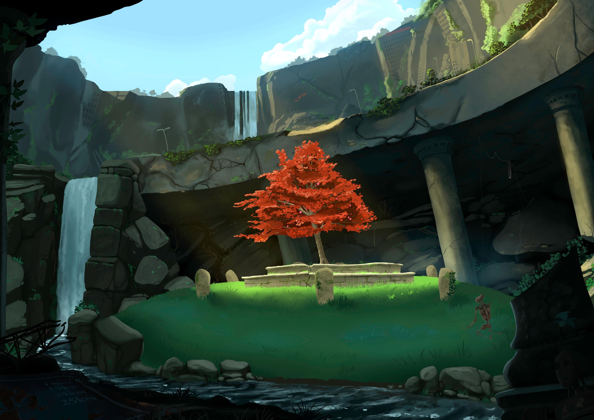 The Red Tree by Emyl-Eikenaar on DeviantArt