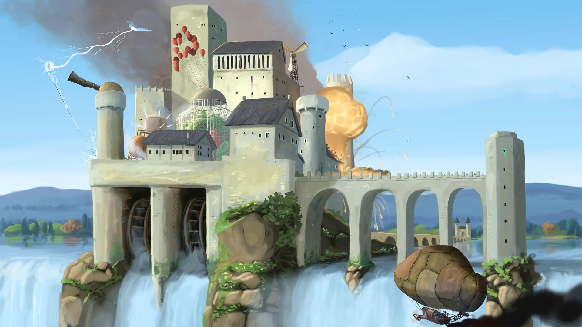 Science Fiction Monastery The Monastery Of Science And Alchemy by Emyl-Eikenaar on DeviantArt
