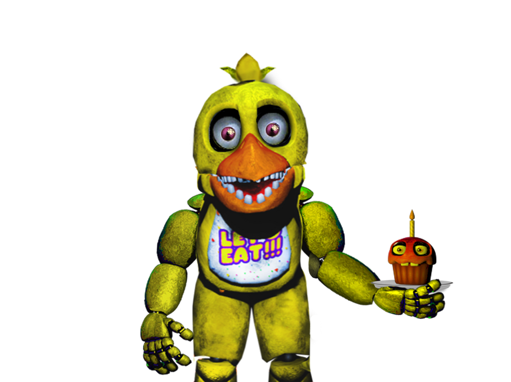 un withered chica fnaf2 by primeyt on deviantart.