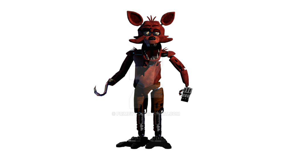 Foxy Full Body FNaF1 by PrimeYT on DeviantArt