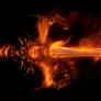 fire sword