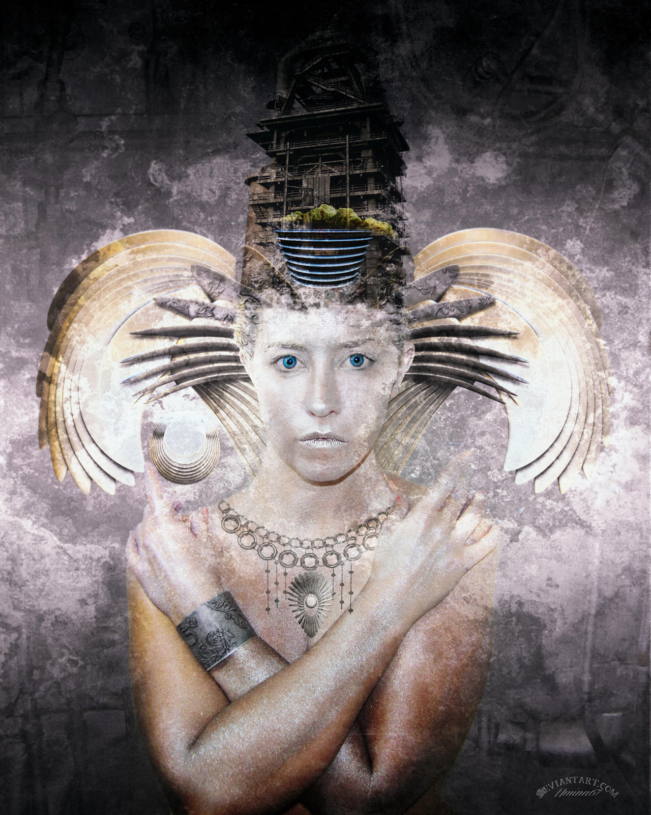 Global Industrialization Allegory by umina67