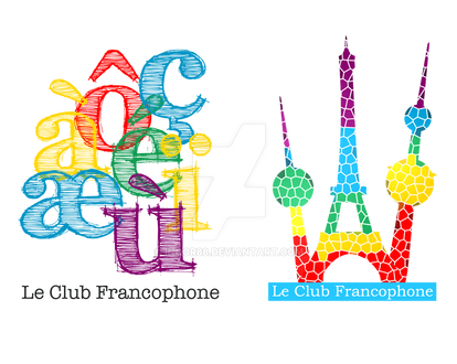 Le Club Francophone Logos