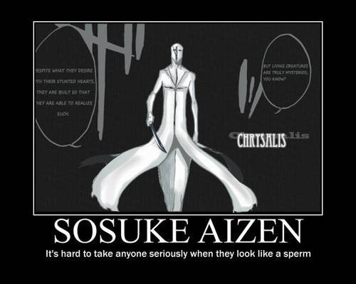 Sosuke Aizen demotivational