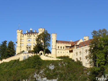 Beautiful yellow castle