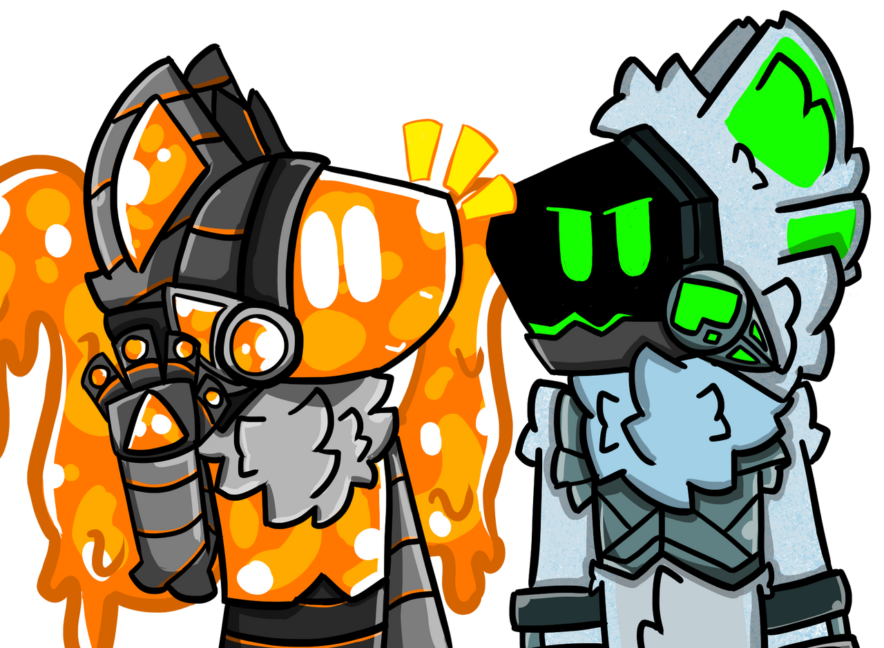 Just 2 Protogens by Aezthelazyartist on DeviantArt