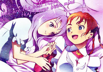 Mashiro And Arika banner by Shy-Bookworm