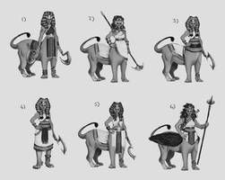 Sekhet - Ancient Egyptian Hero Outfits