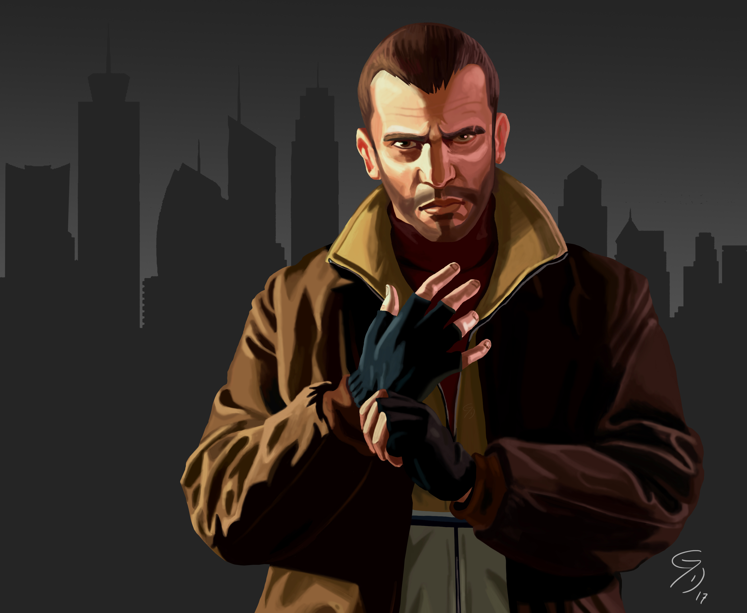 Me cosplaying as Niko Bellic from GTA 4 by ZombieDoggie98 on DeviantArt