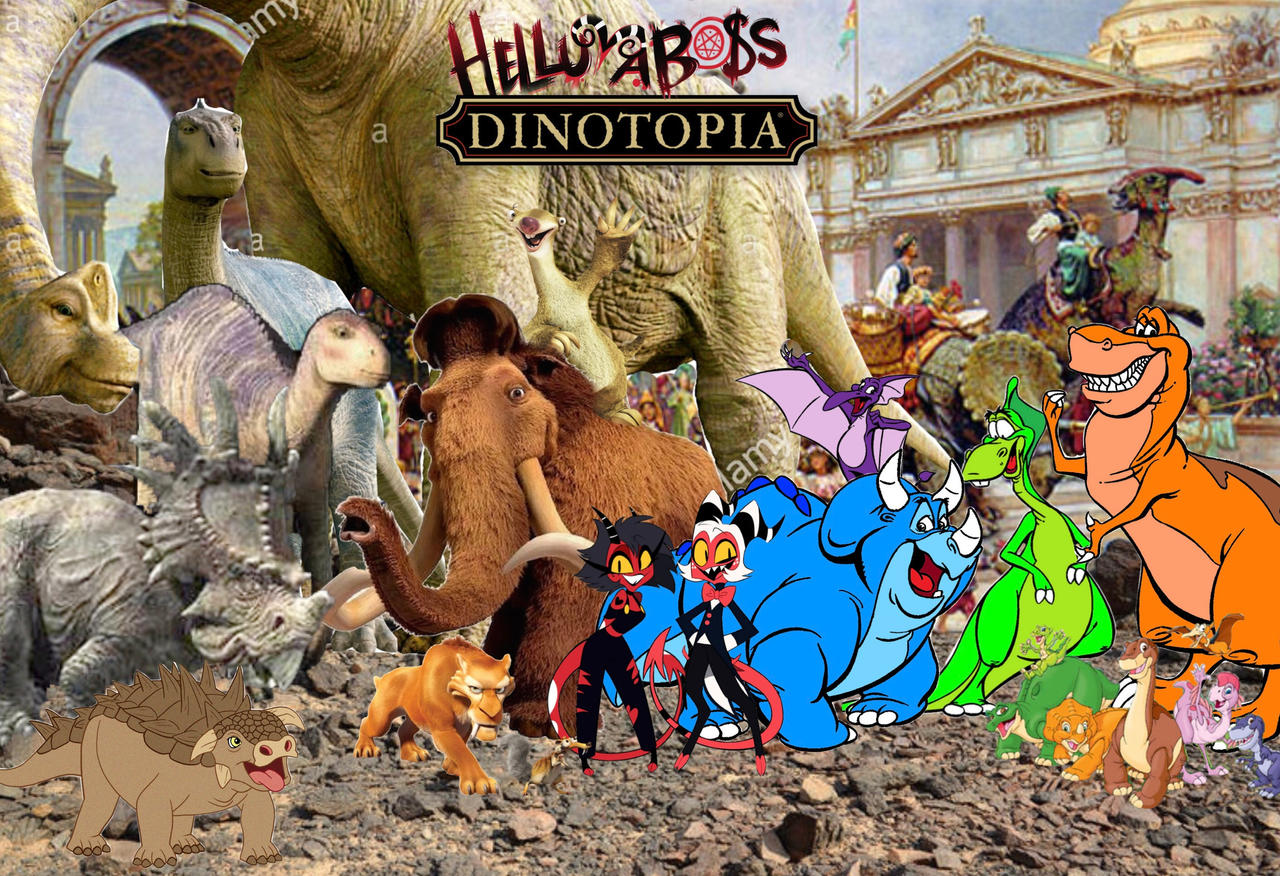 Oiotopia Helluva boss: Dinotopia by Rileyopal on DeviantArt